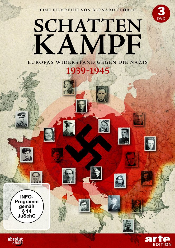 Schattenkampf - Europas Résistance gegen die Nazis - Plakate