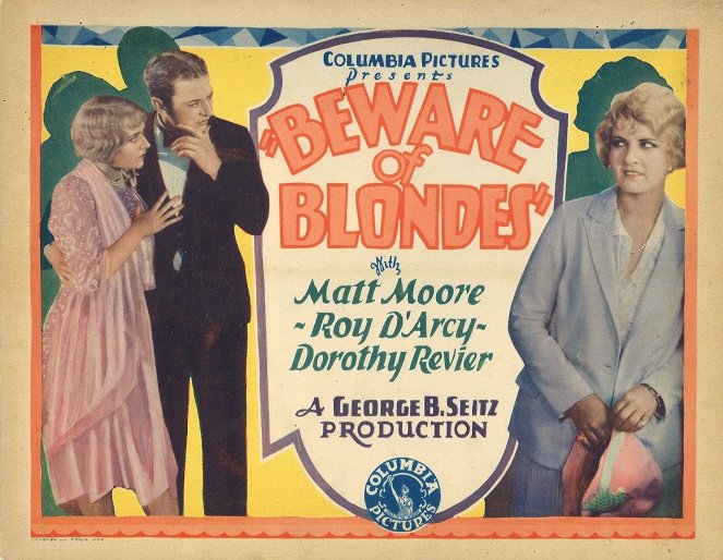 Beware of Blondes - Plakaty
