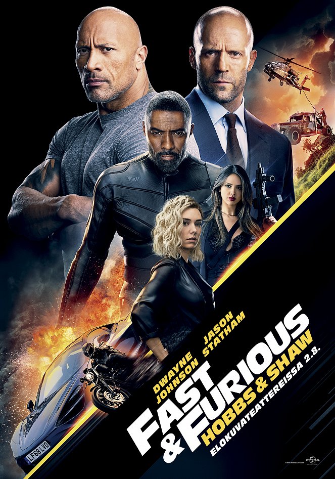 Fast & Furious: Hobbs & Shaw - Julisteet