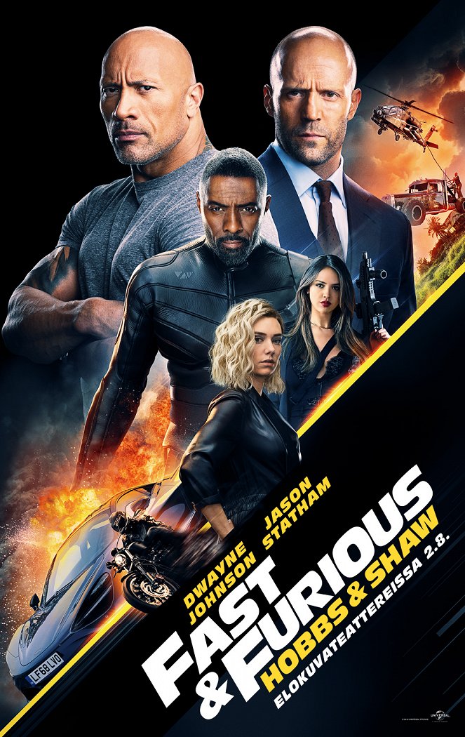 Fast & Furious: Hobbs & Shaw - Julisteet