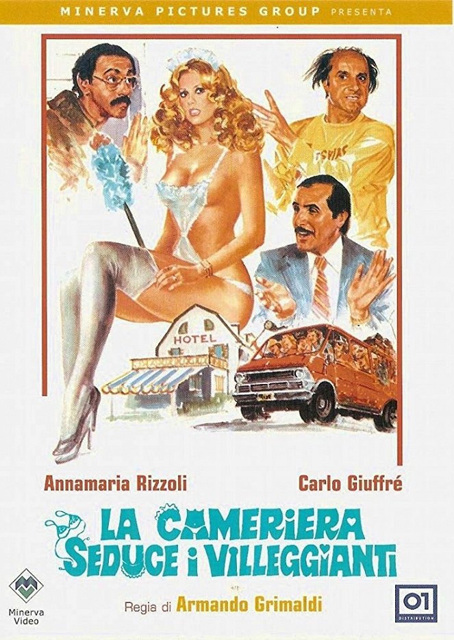 La cameriera seduce i villeggianti - Posters