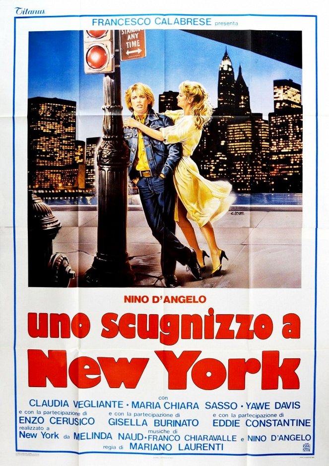 Uno Scugnizzo a New York - Carteles