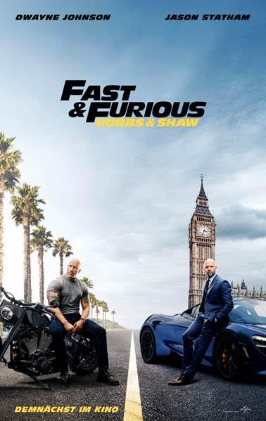 Fast & Furious: Hobbs & Shaw - Plakate