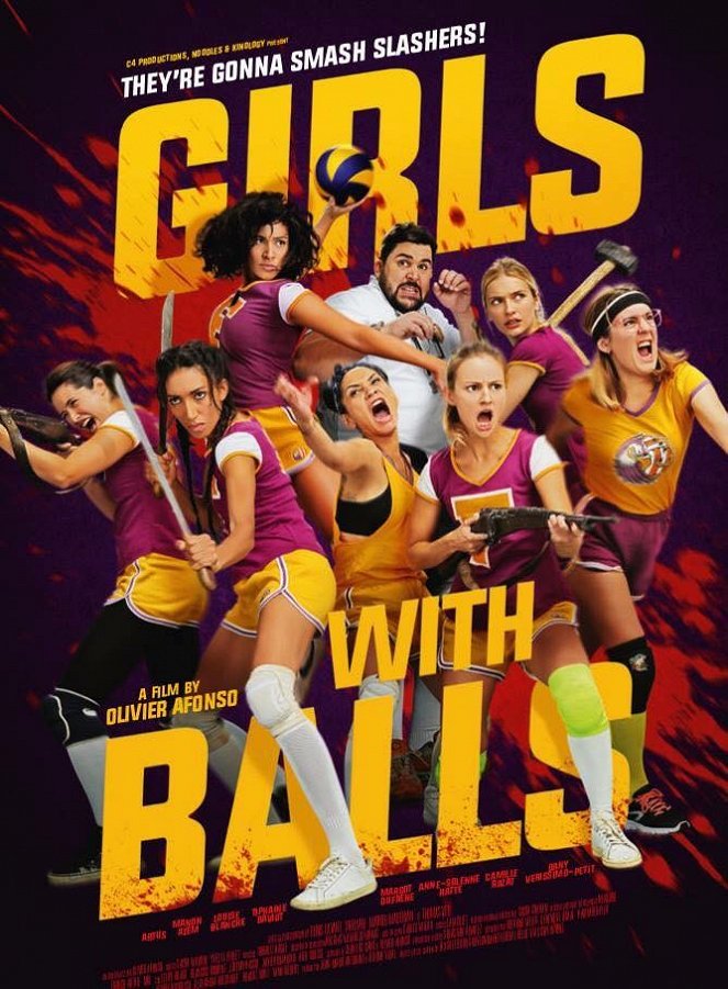 Girls with Balls - Plakaty