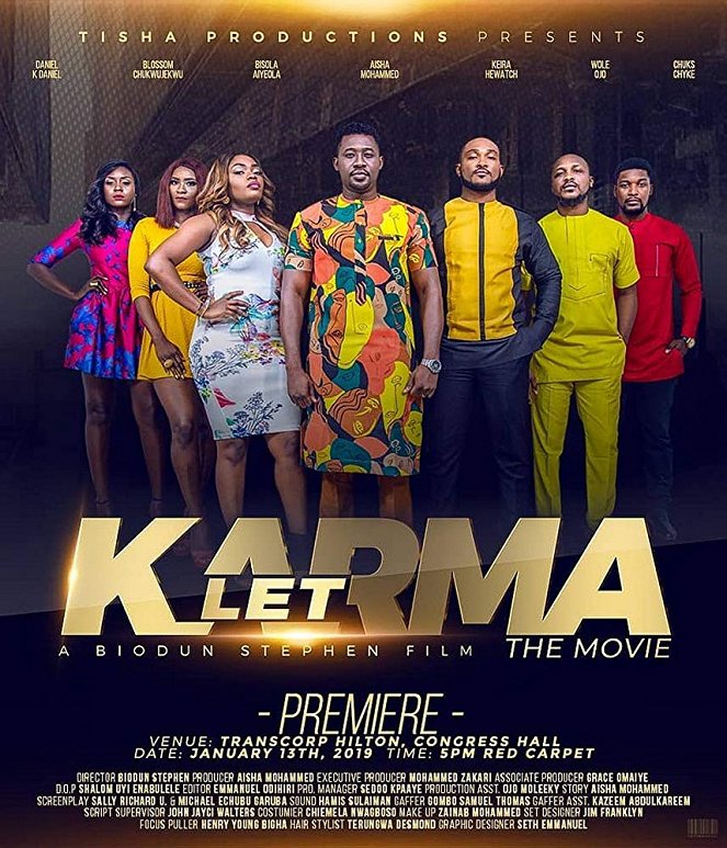 Let Karma - Carteles