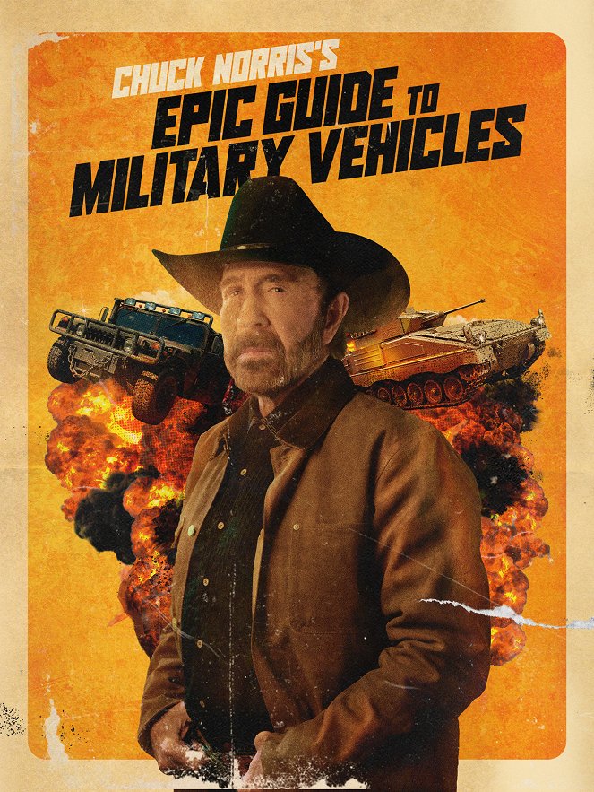 Průvodce Chucka Norrise vojenskými auty - Plakáty