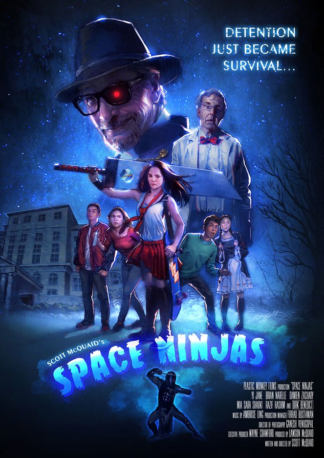 Space Ninjas - Affiches