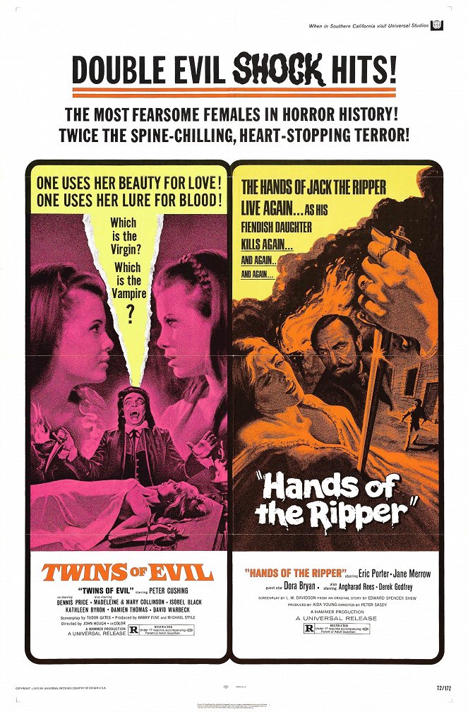 Hands of the Ripper - Posters