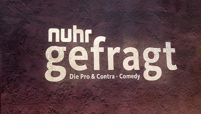 nuhr gefragt - Die Pro & Contra-Comedy - Plakate