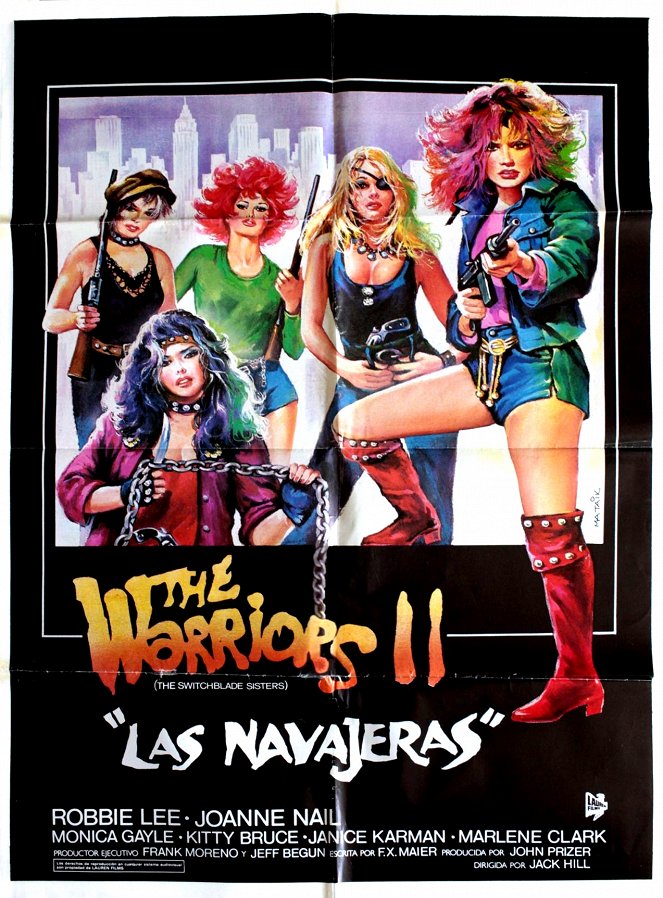 The Warriors II: Las navajeras - Carteles