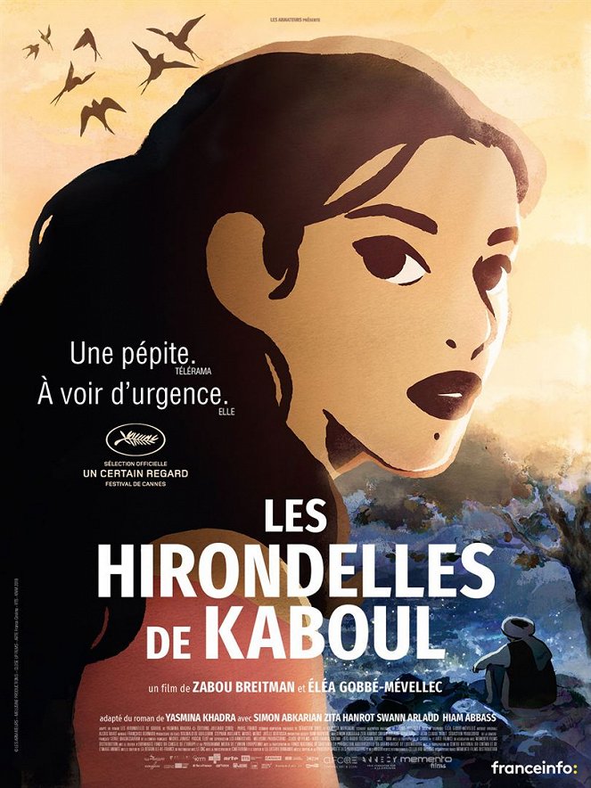 Les Hirondelles de Kaboul - Affiches