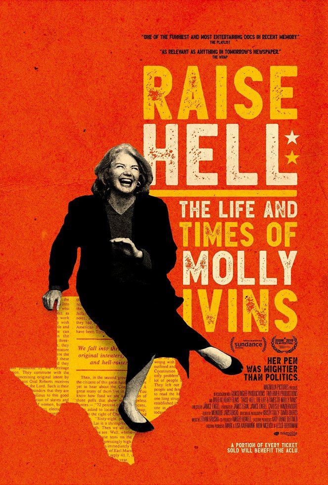 Raise Hell: The Life & Times of Molly Ivins - Cartazes