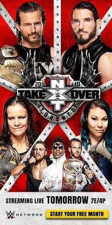 NXT TakeOver: Toronto - Julisteet