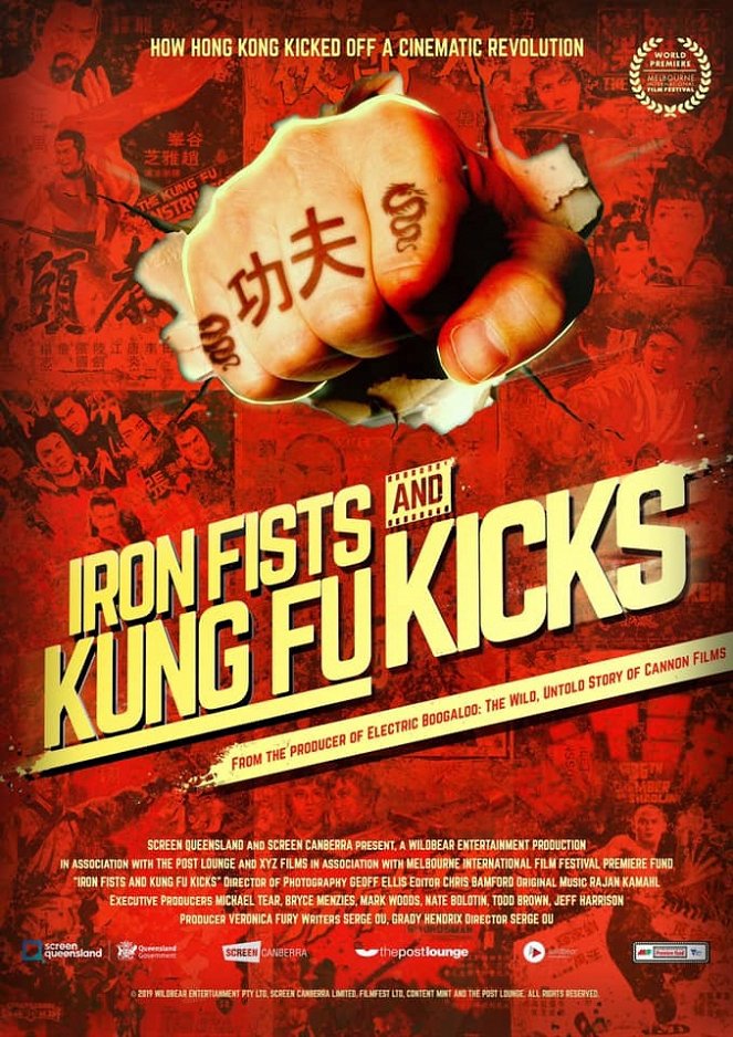 Iron Fists and Kung Fu Kicks - Plakate