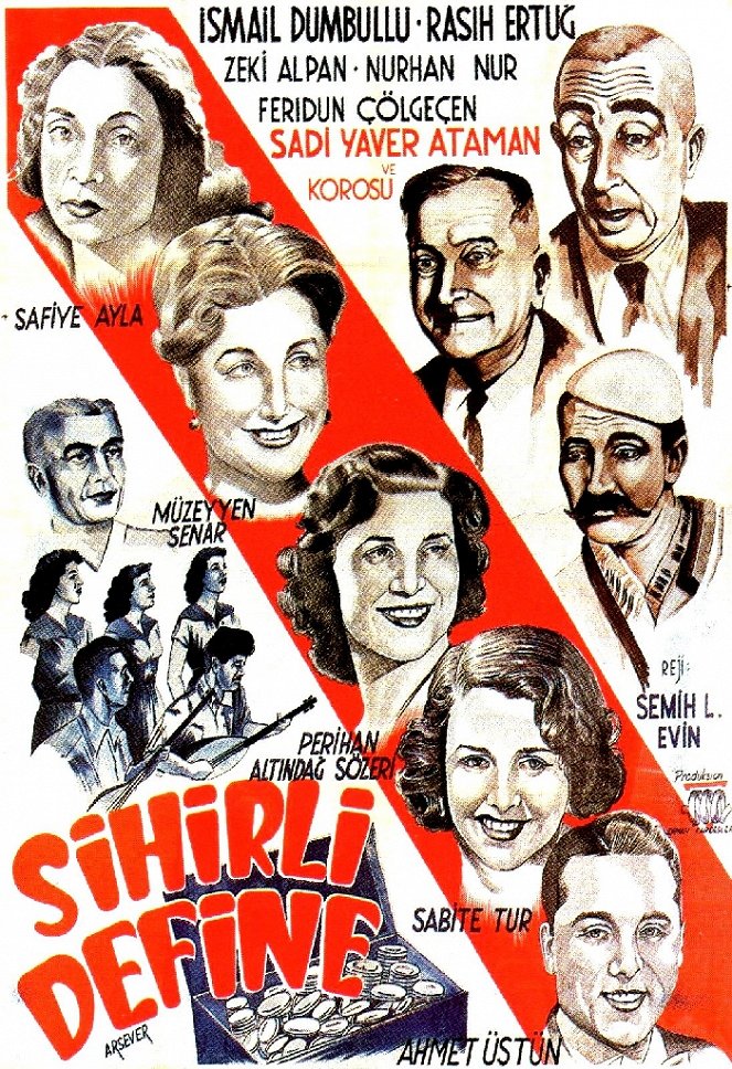 Sihirli Define - Affiches