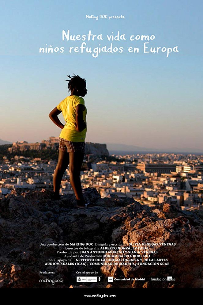 Nuestra vida como niños refugiados en Europa - Posters