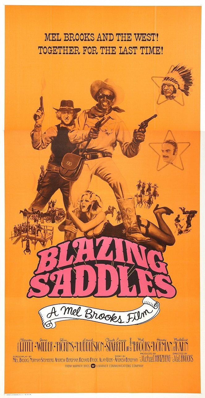 Blazing Saddles - Plakaty