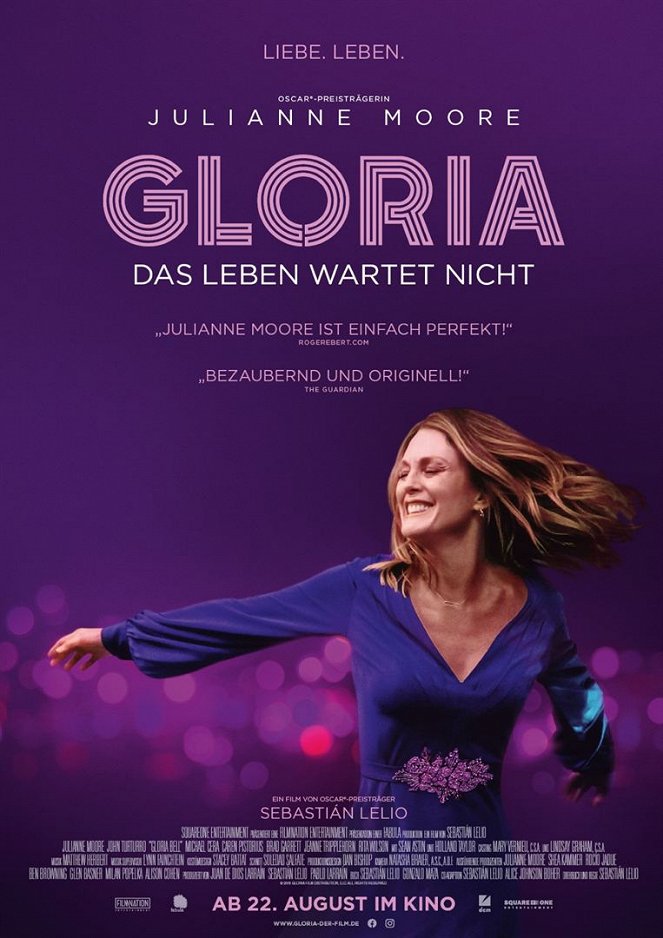 Gloria – Das Leben wartet nicht - Plakate