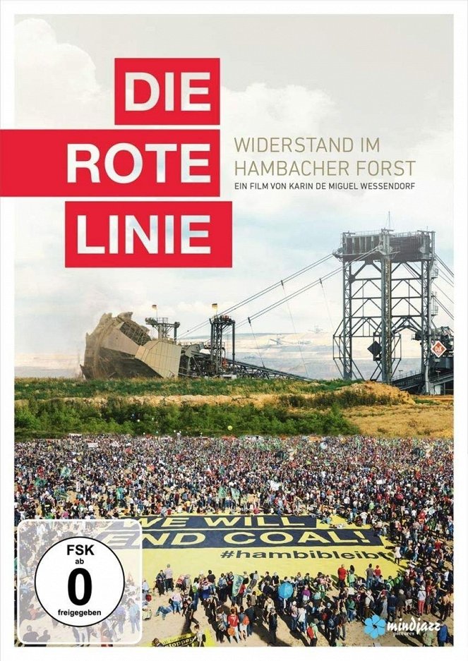 Die rote Linie - Widerstand im Hambacher Forst - Plakaty