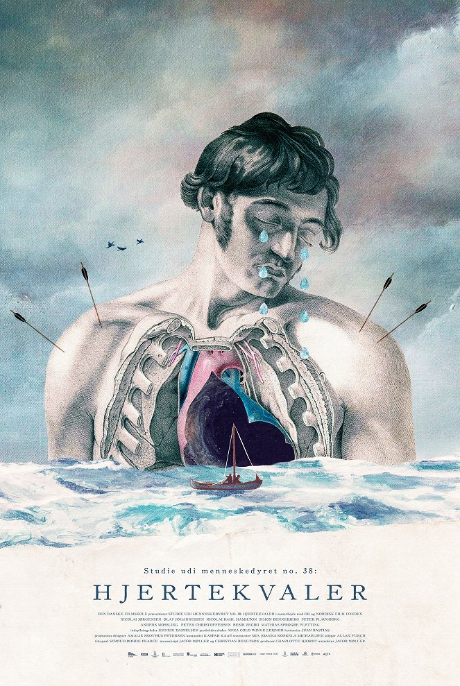 Studie udi menneskedyret no. 38: Hjertekvaler - Posters