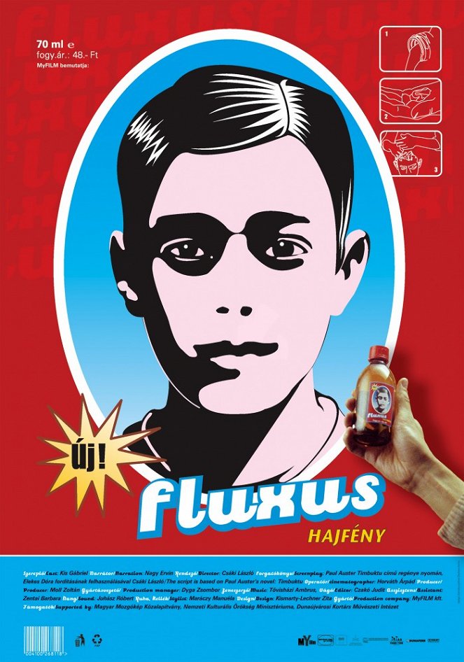 Fluxus hajfény - Affiches