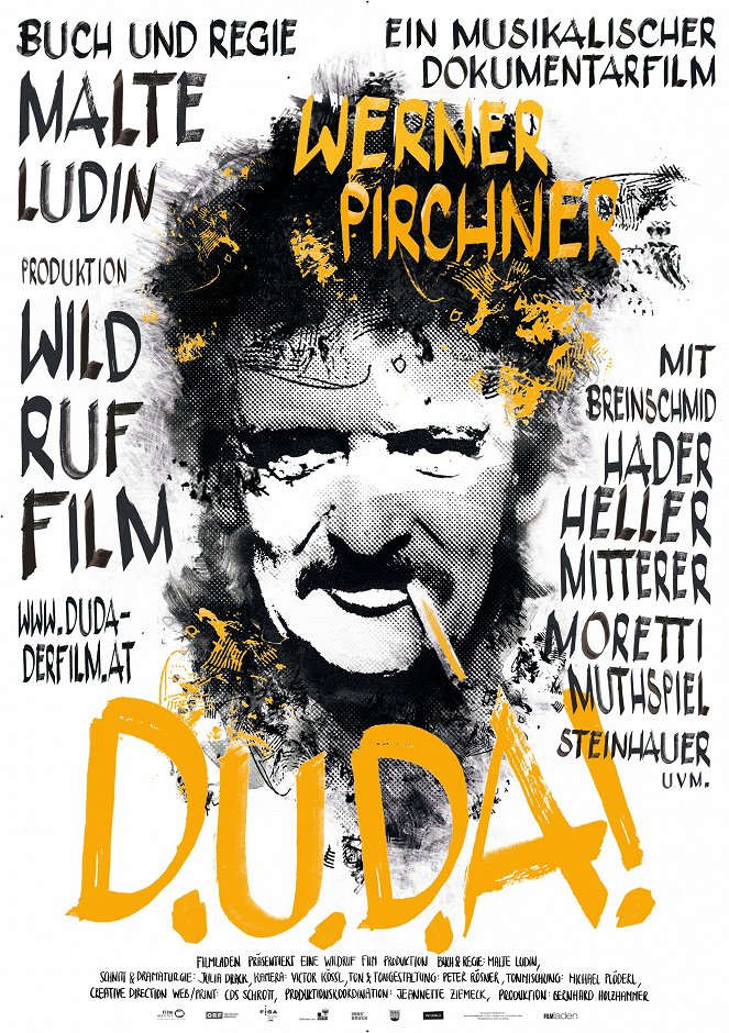 D.U.D.A! Werner Pirchner - Julisteet