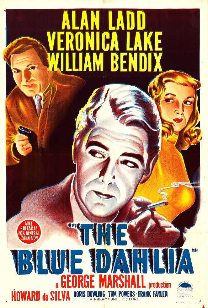 The Blue Dahlia - Posters