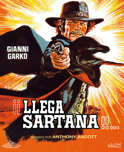 Gyújtsátok meg a kanócot... itt jön Sartana / Én vagyok Sartana / Sartana: A halál ára / Sartana a Halál Völgyében - Plakátok