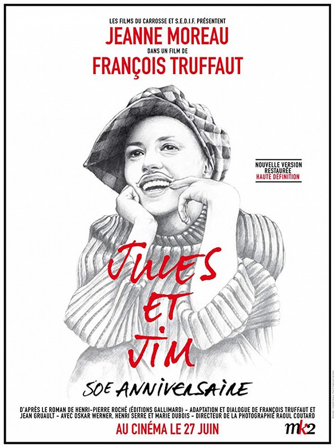 Jules y Jim - Carteles