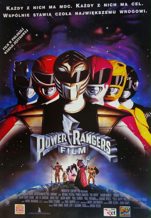 Power Rangers - Film - Plakaty