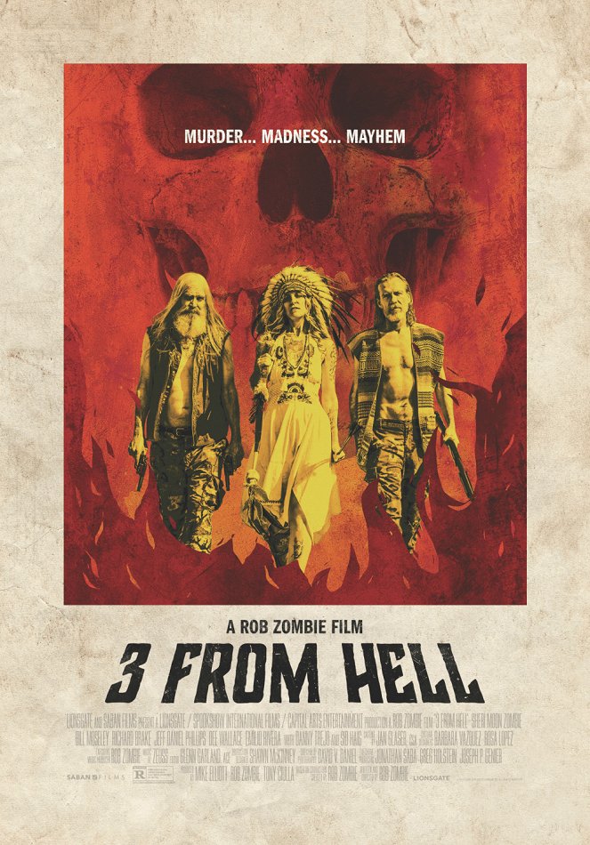 3 from Hell - Cartazes