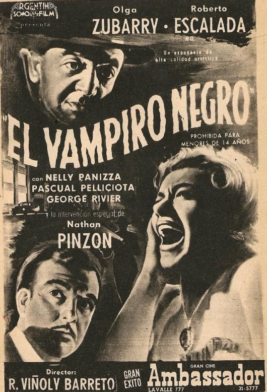 El vampiro negro - Posters