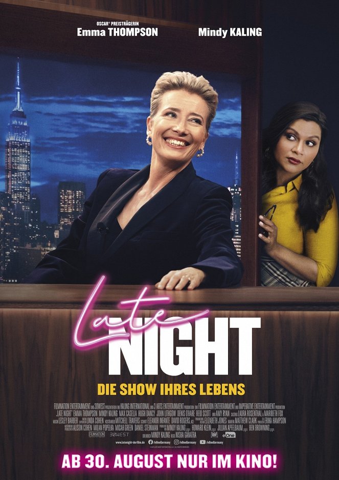 Late Night - Die Show ihres Lebens - Plakate