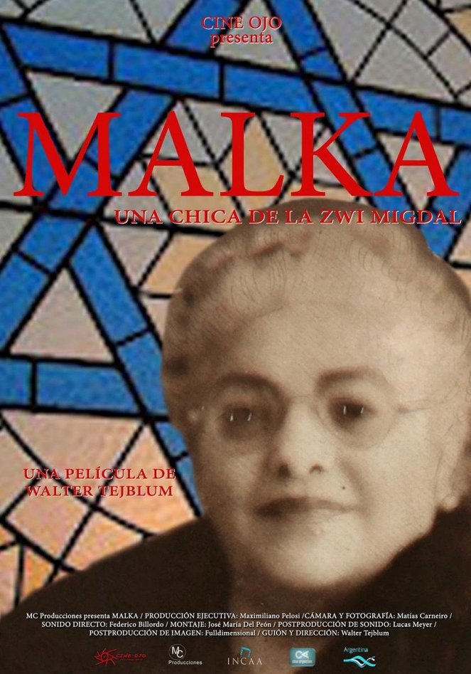 Malka, una chica de la Zwi Migdal - Plakate