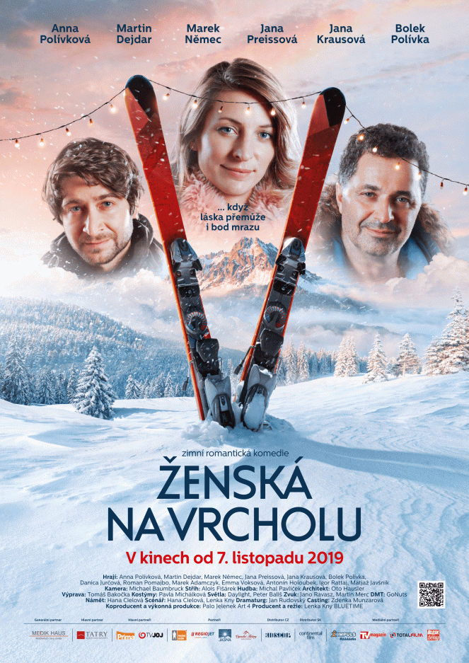 Ženská na vrcholu - Posters