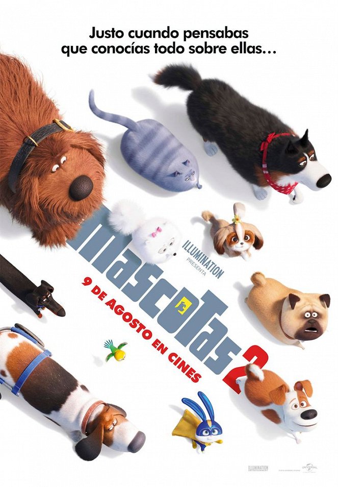 Mascotas 2 - Carteles