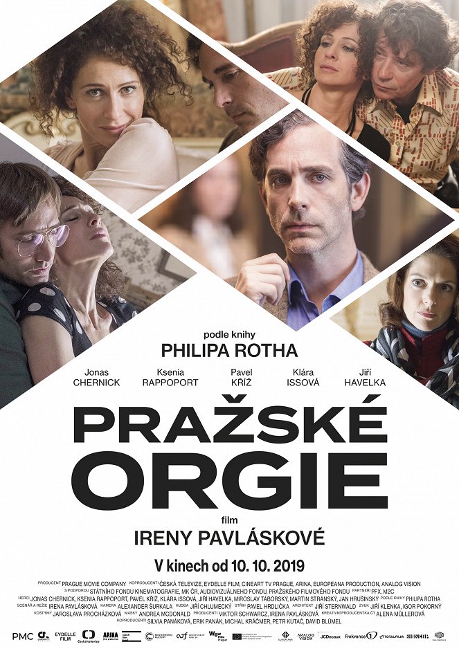 Pražské orgie - Carteles