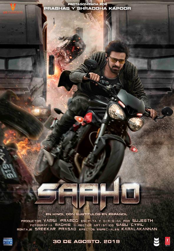 Saaho - Carteles