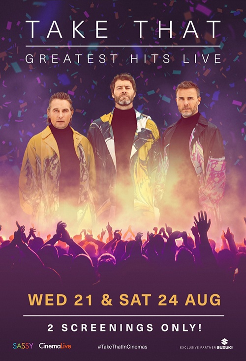 Take That: Odyssey - Greatest Hits Tour - Plakáty