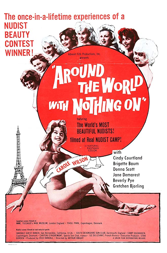 Around the World with Nothing On - Carteles