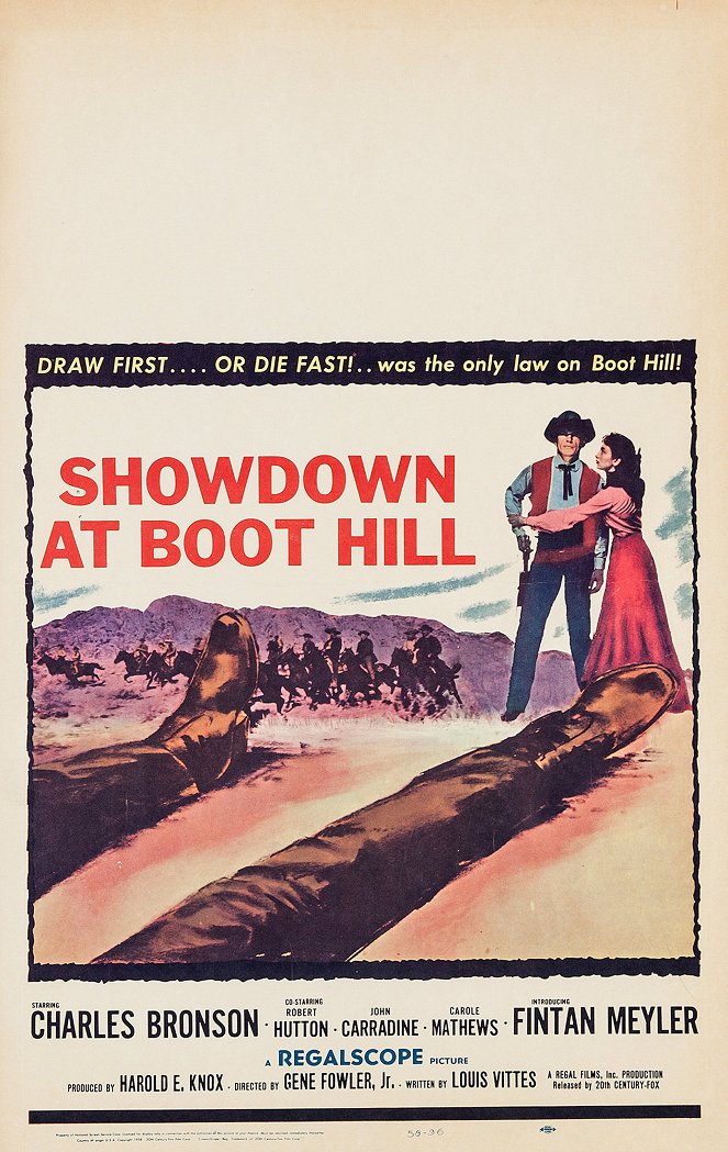 Showdown at Boot Hill - Plakate