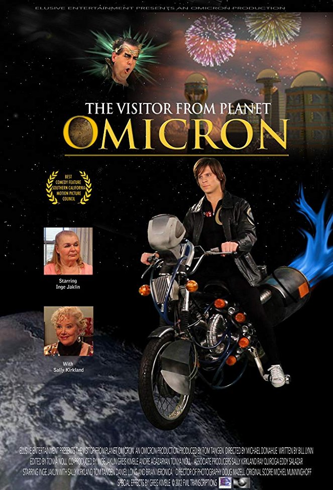The Visitor from Planet Omicron - Plakate