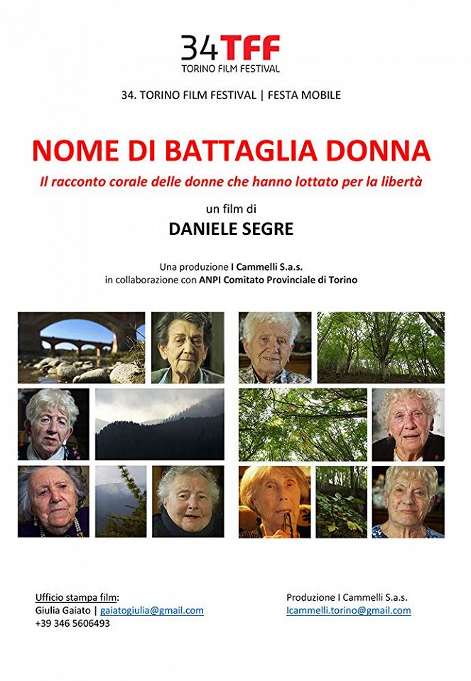 Nome di Battaglia Donna - Plakáty