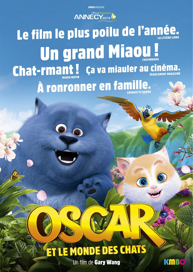 Oscar et le monde des chats - Affiches