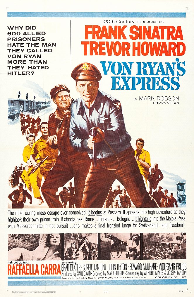 L'Express du colonel Von Ryan - Affiches