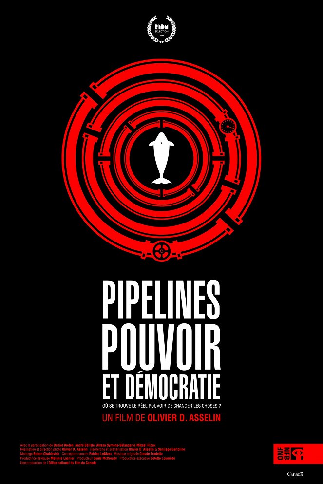 Pipelines, pouvoir et démocratie - Plakaty