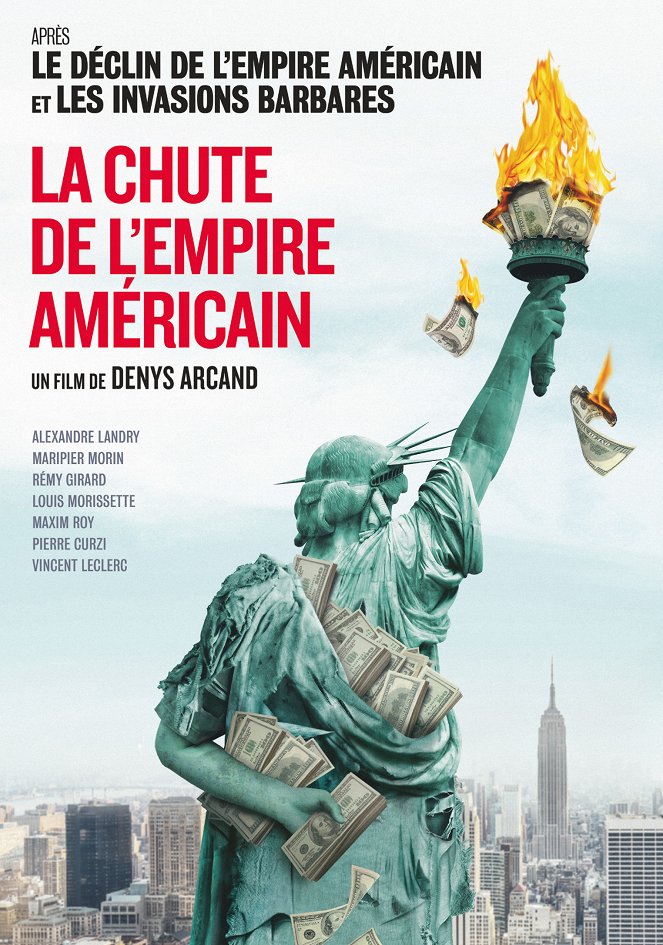 La Chute de l'empire américain - Affiches