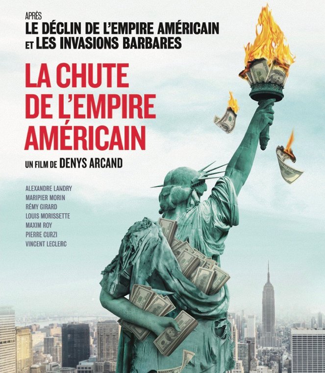 La Chute de l'empire américain - Affiches