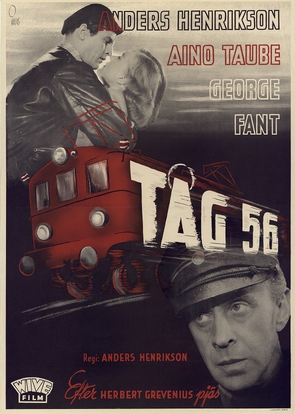 Tåg 56 - Plakate