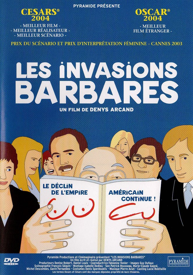 Les Invasions barbares - Cartazes